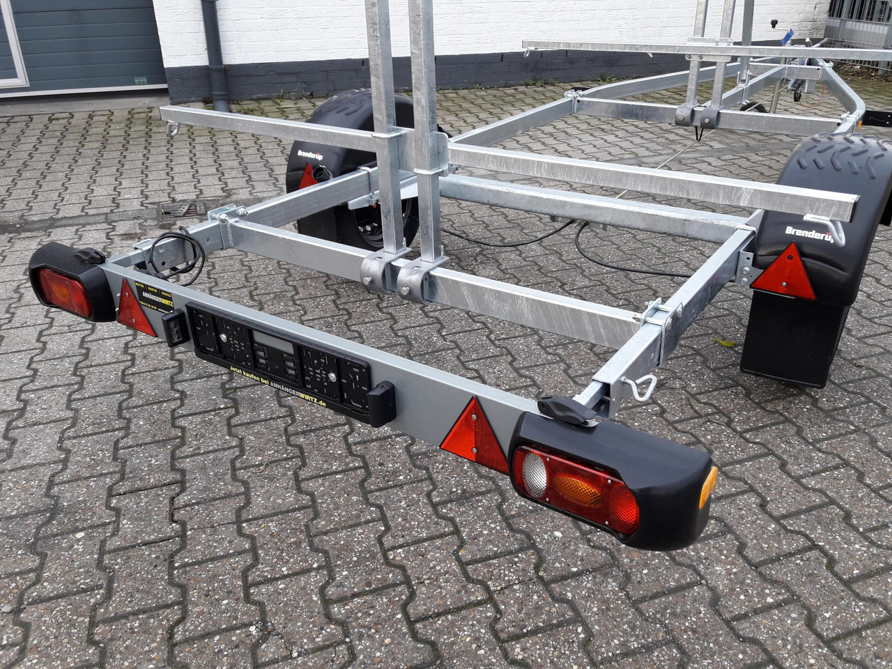 Remorque bateau Brenderup Boattrailer Bootsanhänger 161000B CX Kanu / Kayak SUP Board Gestell 1000kg Online Aktion: photos 6