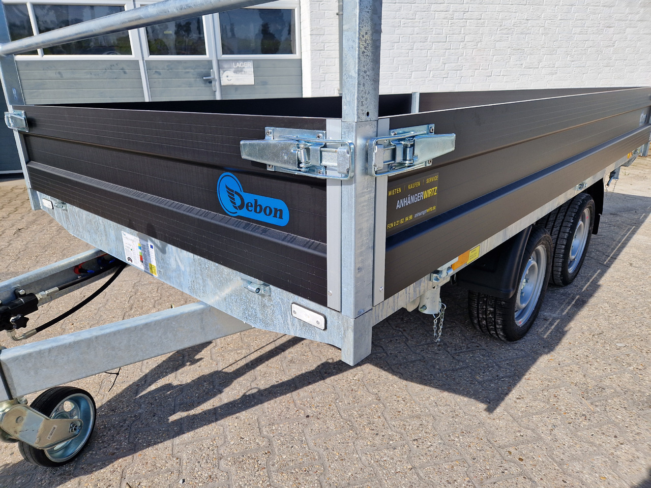 Remorque benne Cheval Liberte Kipper PW 3.3 35 black 330x180x35cm Elektro 3500kg Modell 09.2024: photos 6