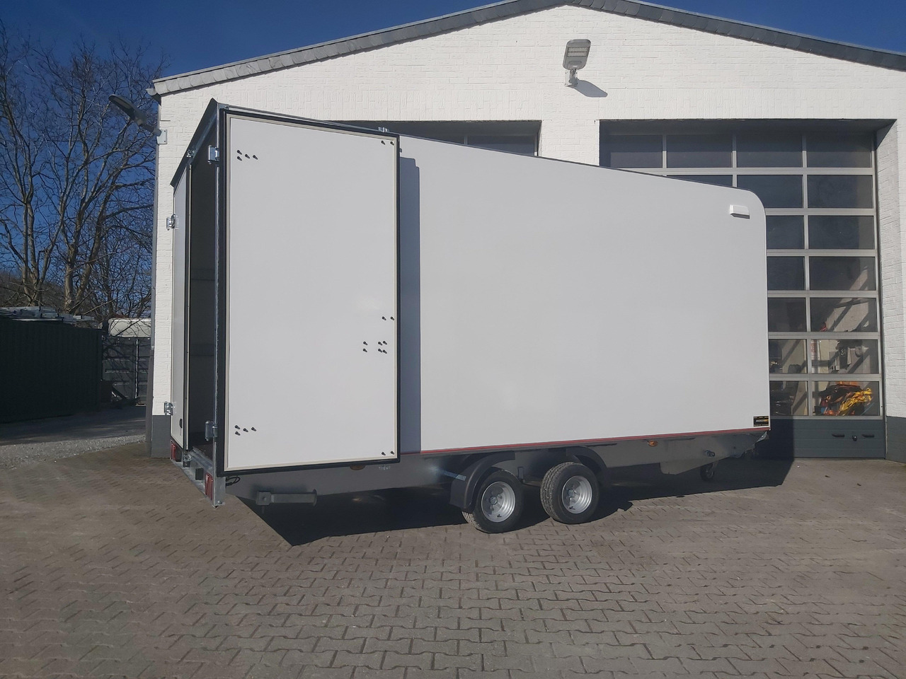 Remorque fourgon Hochlader Koffer TFSP 470T.00 470x220x210cm aero Zurrsystem 10" 100km/H 2700kg: photos 8