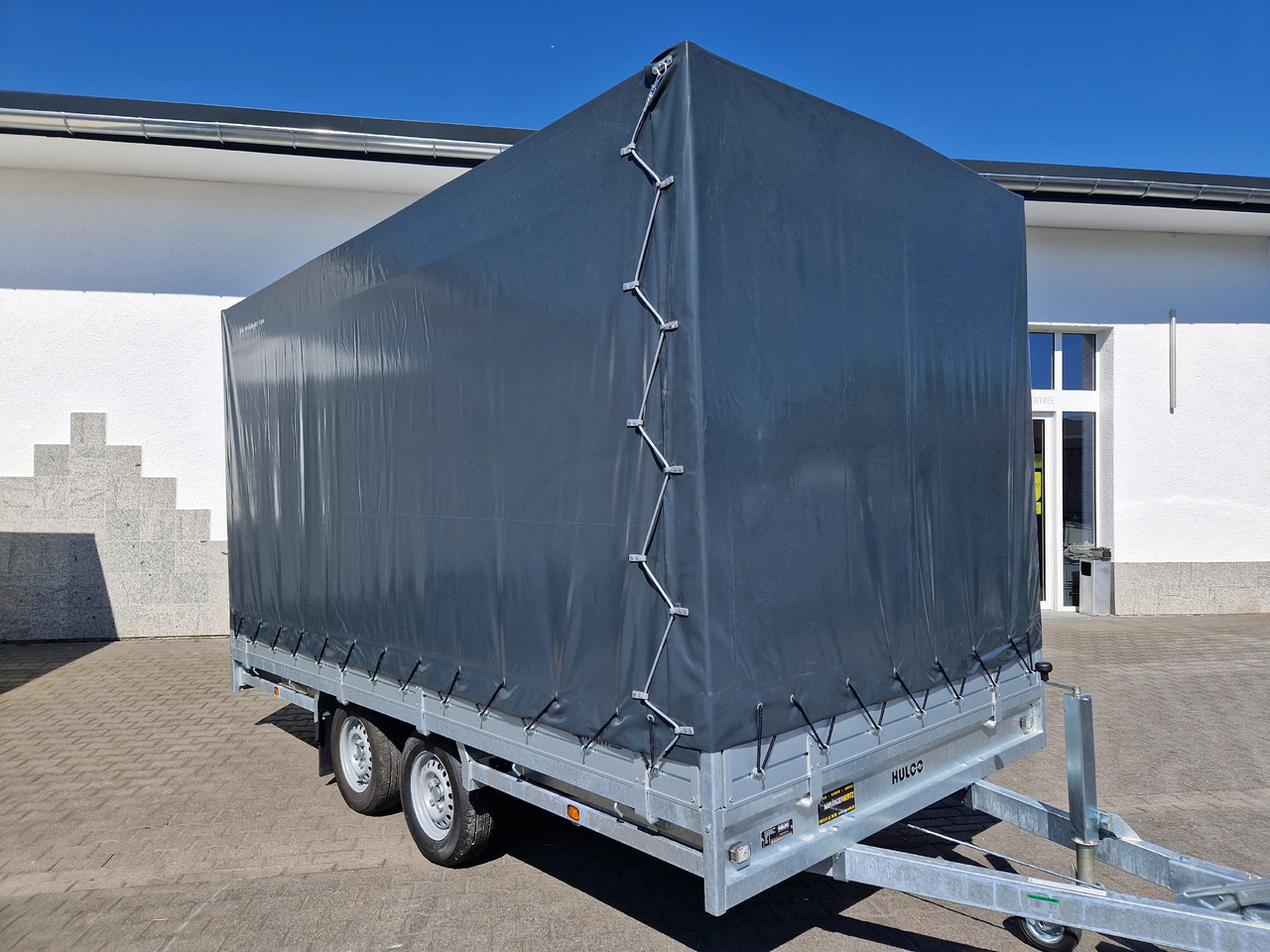 MEDAX - 2 2600 405x203x210cm Hochplane grau (XL) 2600kg - Remorque rideaux coulissants: photos 2 MEDAX - 2 2600 405x203x210cm Hochplane grau (XL) 2600kg - Remorque rideaux coulissants: photos 2