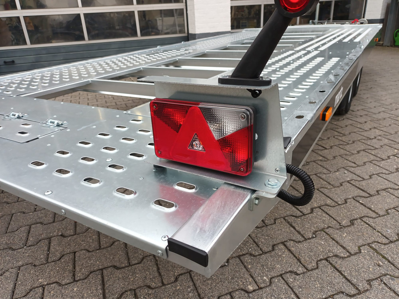 Martz Cartrailer GT KIPP 480/2 3T 480x205cm Profi Lohr Stahl Winde 10" 3000kg 100km/H - Remorque porte-voitures: photos 4 Martz Cartrailer GT KIPP 480/2 3T 480x205cm Profi Lohr Stahl Winde 10" 3000kg 100km/H - Remorque porte-voitures: photos 4