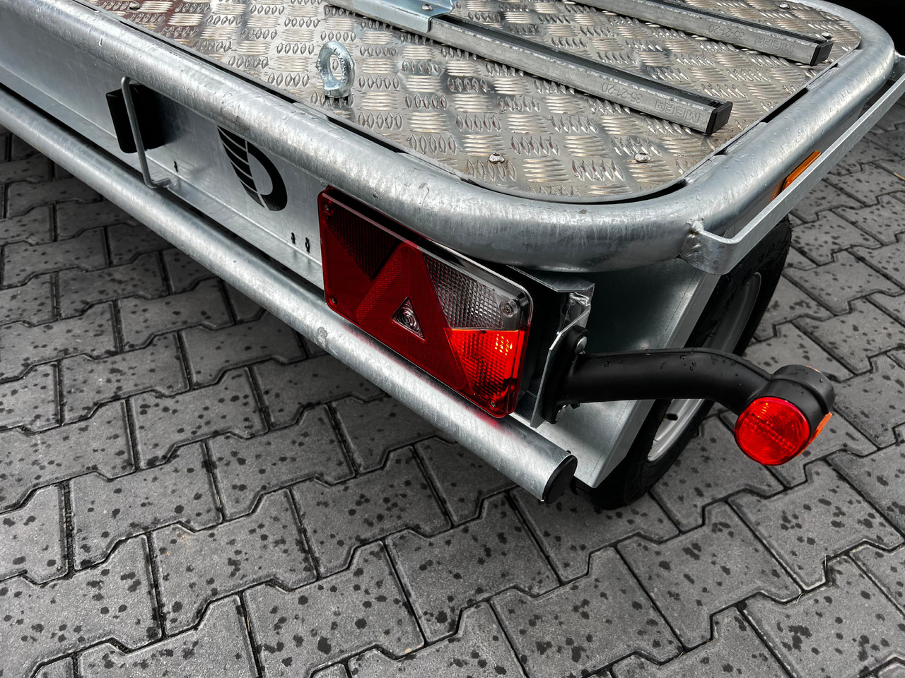 Remorque pour moto Motorradanhänger Roadster Motocamp 1 quer 200x80cm 750kg 100km/H: photos 8