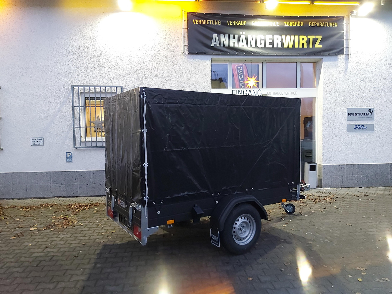Saris Anhänger DV135 McAlu Pro MP 255x133x150cm Hochplane black (S)1350kg black deal Januar Aktio - Remorque voiture: photos 3 Saris Anhänger DV135 McAlu Pro MP 255x133x150cm Hochplane black (S)1350kg black deal Januar Aktio - Remorque voiture: photos 3