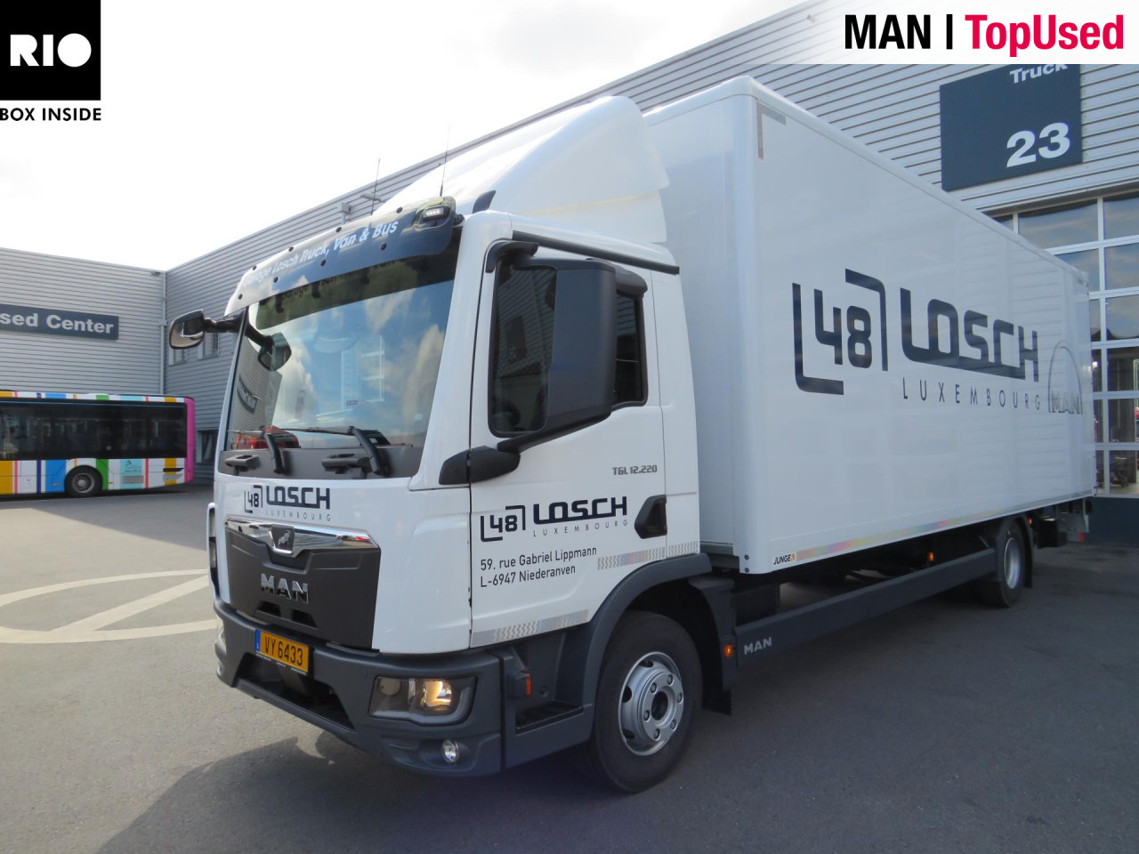MAN TGL 12.220 4x2 BL CH JUNGE Koffer DHOLLANDIA LBW - Camion fourgon: photos 1 MAN TGL 12.220 4x2 BL CH JUNGE Koffer DHOLLANDIA LBW - Camion fourgon: photos 1
