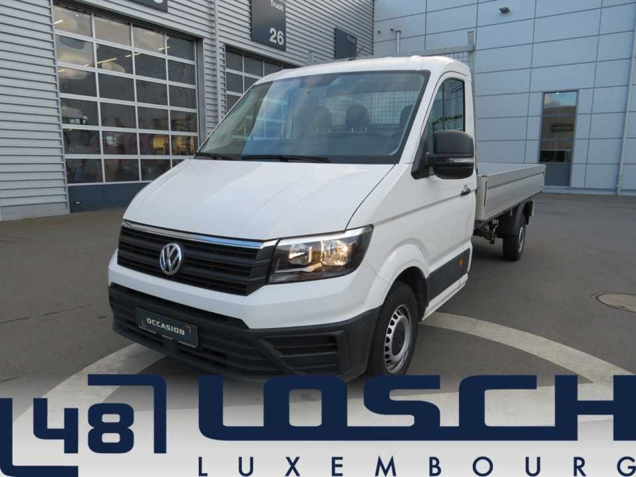Volkswagen Crafter 35 L4 EK Pritsche Euro6 Klima AHK ZV - Utilitaire plateau: photos 1 Volkswagen Crafter 35 L4 EK Pritsche Euro6 Klima AHK ZV - Utilitaire plateau: photos 1
