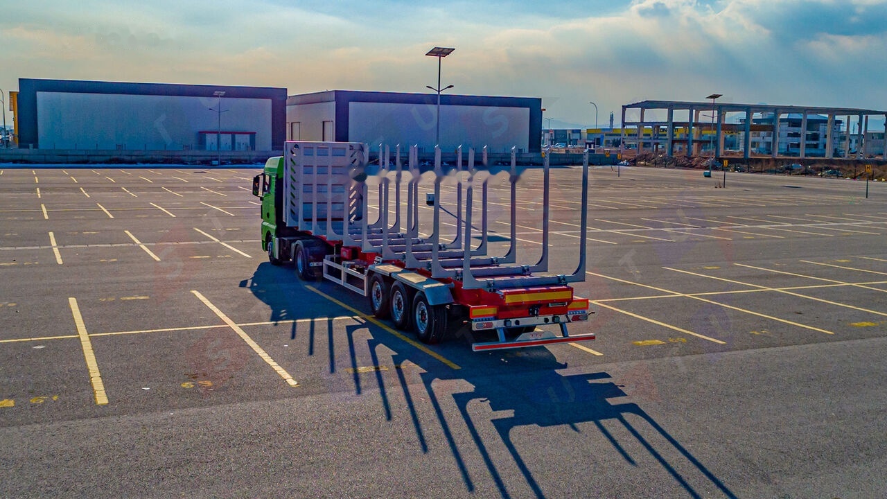STU 1 UNIT STOCKS - 3 SAF AXLE TIMBER TRAILER - Semi-remorque grumier: photos 5 STU 1 UNIT STOCKS - 3 SAF AXLE TIMBER TRAILER - Semi-remorque grumier: photos 5