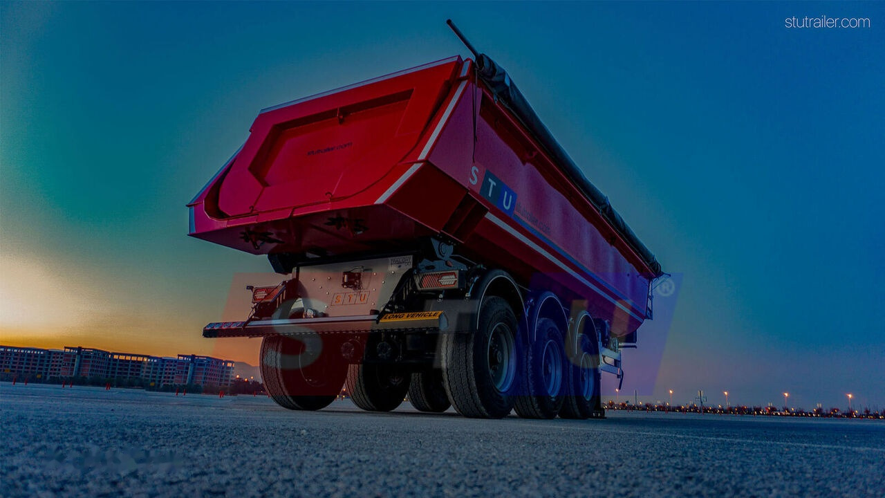 STU 3 AXLE TIPPER TRAILER / 3 ESSİEUX REMORQUE BENNE - Semi-remorque benne: photos 3 STU 3 AXLE TIPPER TRAILER / 3 ESSİEUX REMORQUE BENNE - Semi-remorque benne: photos 3