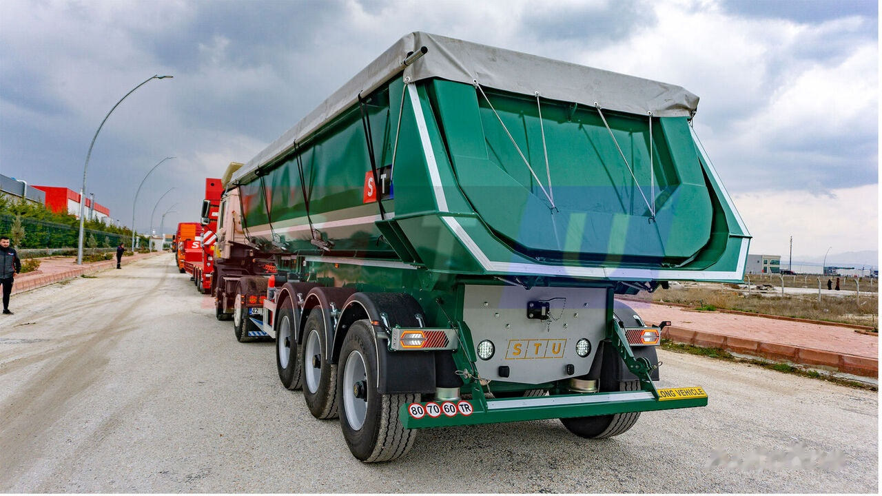 STU 3 AXLE TIPPER TRAILER / 3 ESSİEUX REMORQUE BENNE - Semi-remorque benne: photos 5 STU 3 AXLE TIPPER TRAILER / 3 ESSİEUX REMORQUE BENNE - Semi-remorque benne: photos 5