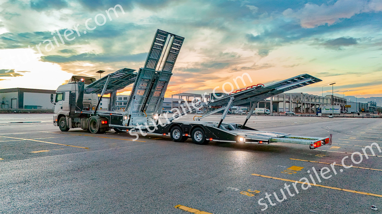 STU 6 Car Carrier Trailer - Semi-remorque porte-voitures: photos 2 STU 6 Car Carrier Trailer - Semi-remorque porte-voitures: photos 2