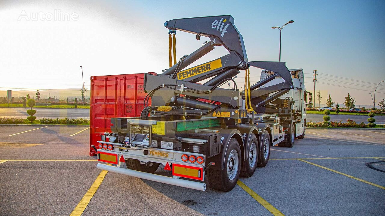 STU SIDE LIFTER / ELEVATEUR LATERAL - Semi-remorque porte-conteneur/ Caisse mobile: photos 2 STU SIDE LIFTER / ELEVATEUR LATERAL - Semi-remorque porte-conteneur/ Caisse mobile: photos 2