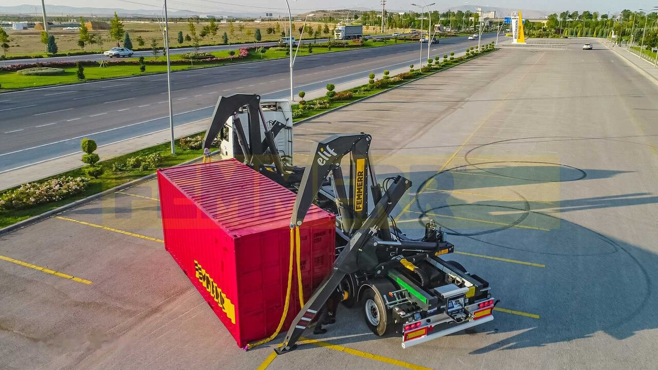 STU SIDE LIFTER / ELEVATEUR LATERAL - Semi-remorque porte-conteneur/ Caisse mobile: photos 1 STU SIDE LIFTER / ELEVATEUR LATERAL - Semi-remorque porte-conteneur/ Caisse mobile: photos 1