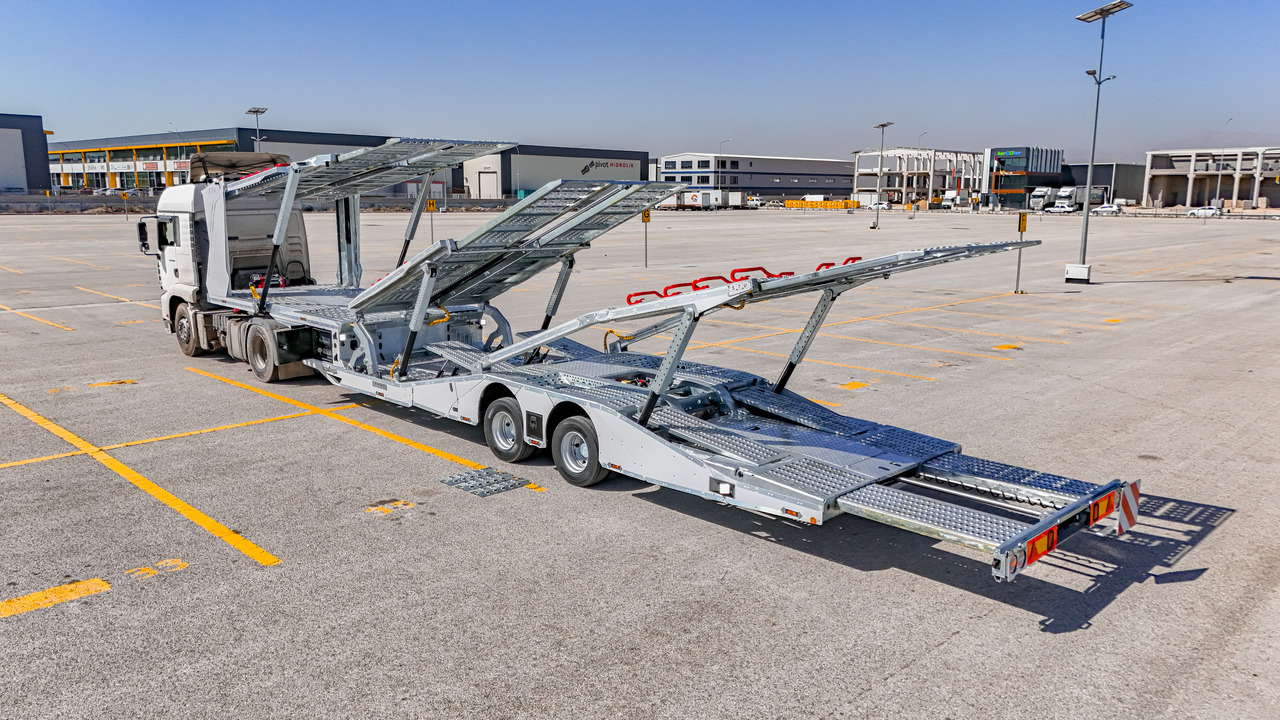 STU STU - 6 CAR CARRIER - HEIGHT MANAGER - Semi-remorque porte-voitures: photos 4 STU STU - 6 CAR CARRIER - HEIGHT MANAGER - Semi-remorque porte-voitures: photos 4