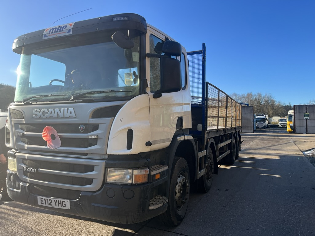 Scania P400 8x4 Rigid - Camion plateau: photos 1 Scania P400 8x4 Rigid - Camion plateau: photos 1