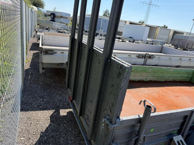 Auwaerter Baumaschinenanhänger 3420 x 1480 x 400 mm, 2,7 to. ZG - Remorque voiture: photos 4 Auwaerter Baumaschinenanhänger 3420 x 1480 x 400 mm, 2,7 to. ZG - Remorque voiture: photos 4