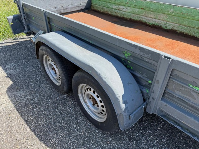 Auwaerter Baumaschinenanhänger 3420 x 1480 x 400 mm, 2,7 to. ZG - Remorque voiture: photos 3 Auwaerter Baumaschinenanhänger 3420 x 1480 x 400 mm, 2,7 to. ZG - Remorque voiture: photos 3