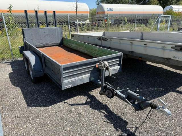 Auwaerter Baumaschinenanhänger 3420 x 1480 x 400 mm, 2,7 to. ZG - Remorque voiture: photos 1 Auwaerter Baumaschinenanhänger 3420 x 1480 x 400 mm, 2,7 to. ZG - Remorque voiture: photos 1