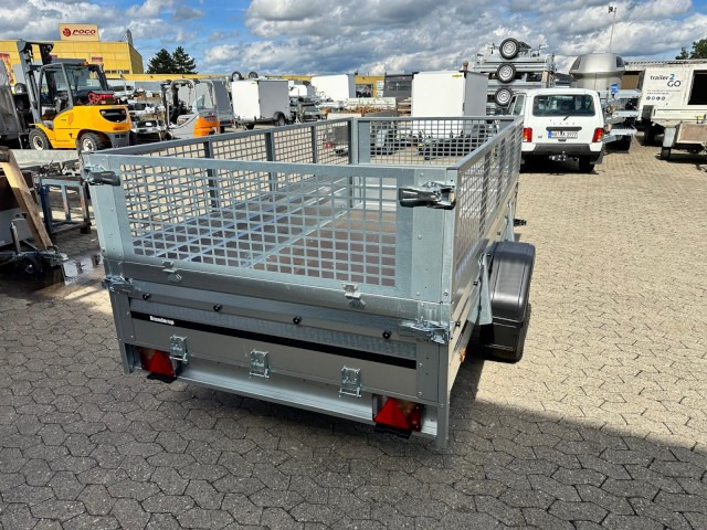 Brenderup 2300S Stahl 1,3 to. mit Laubgitter kippbar KV, 3010x1530x400mm - Remorque voiture: photos 4 Brenderup 2300S Stahl 1,3 to. mit Laubgitter kippbar KV, 3010x1530x400mm - Remorque voiture: photos 4