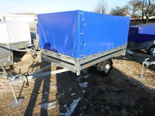 Brenderup 3251SUB750, Hochlader mit Plane 117cm 2500x1420x350mm - Remorque voiture: photos 1 Brenderup 3251SUB750, Hochlader mit Plane 117cm 2500x1420x350mm - Remorque voiture: photos 1