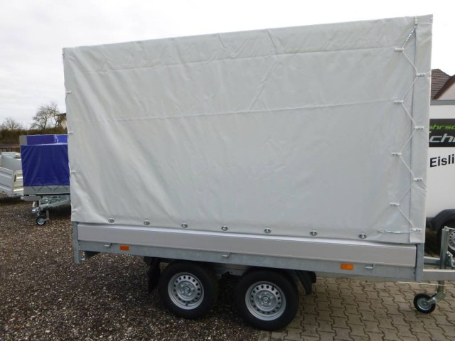 Hapert Azure H-2 Hochlader 3050 x 1600 x 300 mm, mit Plane 180 cm grau ZG 2,0 to. - Remorque voiture: photos 3 Hapert Azure H-2 Hochlader 3050 x 1600 x 300 mm, mit Plane 180 cm grau ZG 2,0 to. - Remorque voiture: photos 3