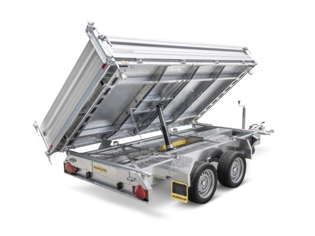 Humbaur 3-Seitenkipper HTK 2000.27 Alu, 2670 x 1500 x 350 mm, 2,0 to. - Remorque benne: photos 1 Humbaur 3-Seitenkipper HTK 2000.27 Alu, 2670 x 1500 x 350 mm, 2,0 to. - Remorque benne: photos 1