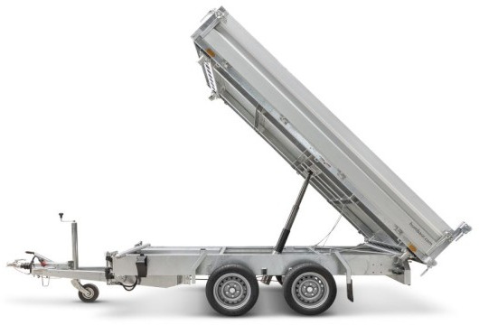 Humbaur 3-Seitenkipper HTK 3000.37 Alu, 3630 x 1850 x 350 mm, 3,0 to. - Remorque benne: photos 3 Humbaur 3-Seitenkipper HTK 3000.37 Alu, 3630 x 1850 x 350 mm, 3,0 to. - Remorque benne: photos 3