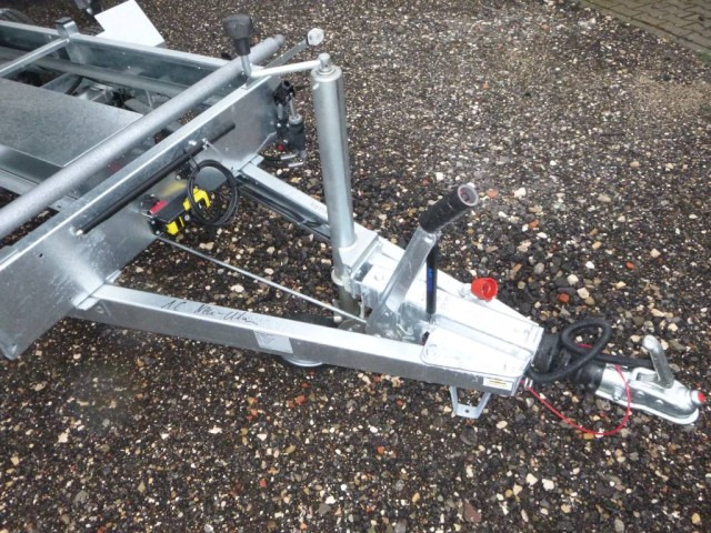 Humbaur 3-Seitenkipper HTK 3500.31 Alu, mit Laubgitteraufsatz - Remorque benne: photos 5 Humbaur 3-Seitenkipper HTK 3500.31 Alu, mit Laubgitteraufsatz - Remorque benne: photos 5