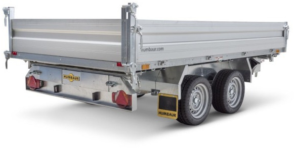 Humbaur 3-Seitenkipper HTK 3500.37 Alu, 3630 x 1850 x 350 mm, 3,5 to. - Remorque benne: photos 2 Humbaur 3-Seitenkipper HTK 3500.37 Alu, 3630 x 1850 x 350 mm, 3,5 to. - Remorque benne: photos 2