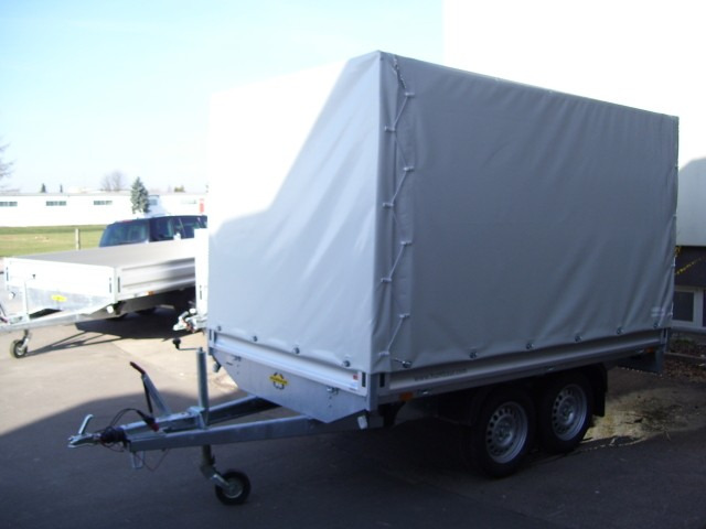Humbaur HT 253118 Hochlader 2,5 to. mit Hochplane 200 cm - Remorque voiture: photos 2 Humbaur HT 253118 Hochlader 2,5 to. mit Hochplane 200 cm - Remorque voiture: photos 2