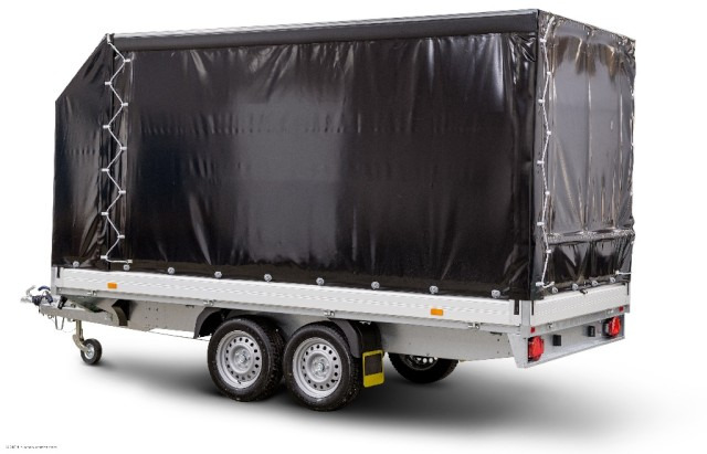 Humbaur HT 254118 Hochlader mit Plane 4100x1850x350mm - Remorque voiture: photos 4 Humbaur HT 254118 Hochlader mit Plane 4100x1850x350mm - Remorque voiture: photos 4