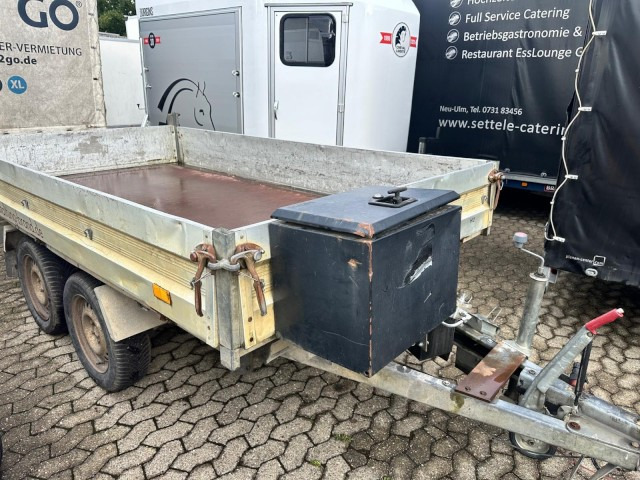 Humbaur HTK 2500.31, 3140 x 1700 x 340 mm mit AkkuFlex Pumpe - Remorque benne: photos 3 Humbaur HTK 2500.31, 3140 x 1700 x 340 mm mit AkkuFlex Pumpe - Remorque benne: photos 3