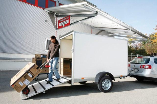 Humbaur Koffer HK 132513-15P, 1,3 t. 2510 x 1310 x 1520 mm - Remorque fourgon: photos 2 Humbaur Koffer HK 132513-15P, 1,3 t. 2510 x 1310 x 1520 mm - Remorque fourgon: photos 2