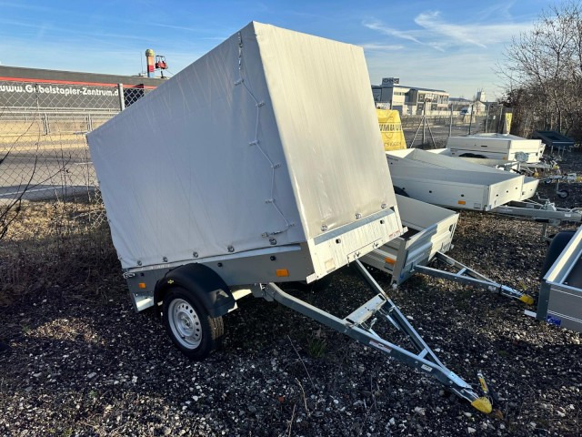 Humbaur Steely DK kippbar Tieflader mit Hochplane 140cm, 750 kg, 2050 x 1095 x 300 mm - Remorque voiture: photos 1 Humbaur Steely DK kippbar Tieflader mit Hochplane 140cm, 750 kg, 2050 x 1095 x 300 mm - Remorque voiture: photos 1