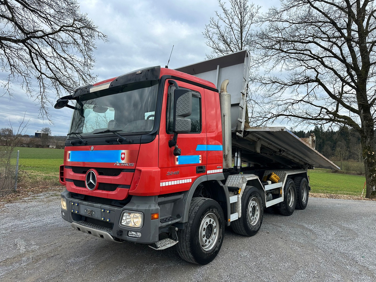 MERCEDES-BENZ Actros 3248 8x4 Kipper - Camion benne: photos 1 MERCEDES-BENZ Actros 3248 8x4 Kipper - Camion benne: photos 1