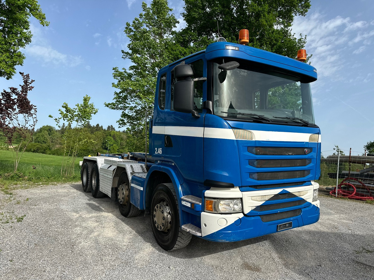 SCANIA G450 8x4 Abrollkipper - Camion ampliroll: photos 4 SCANIA G450 8x4 Abrollkipper - Camion ampliroll: photos 4