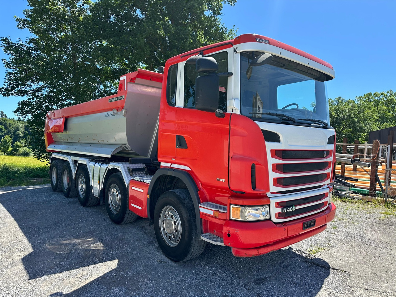 SCANIA G480 10x4 Kipper - Camion benne: photos 2 SCANIA G480 10x4 Kipper - Camion benne: photos 2