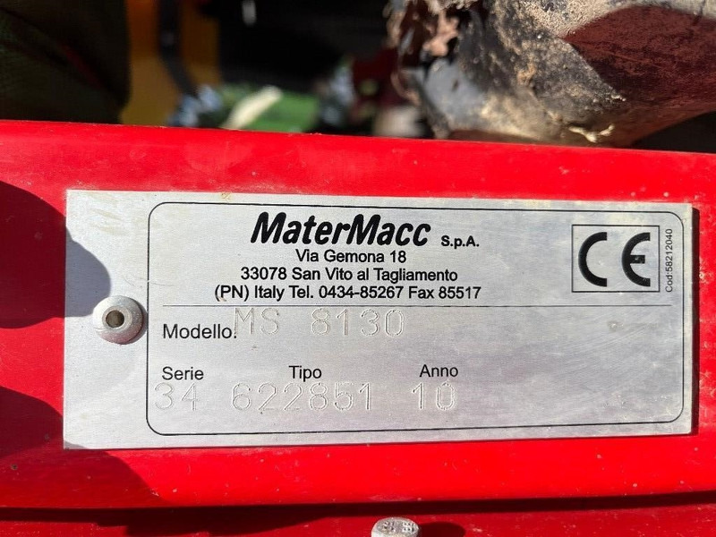 Semoir monograine MaterMacc MS 8130: photos 7 Semoir monograine MaterMacc MS 8130: photos 7