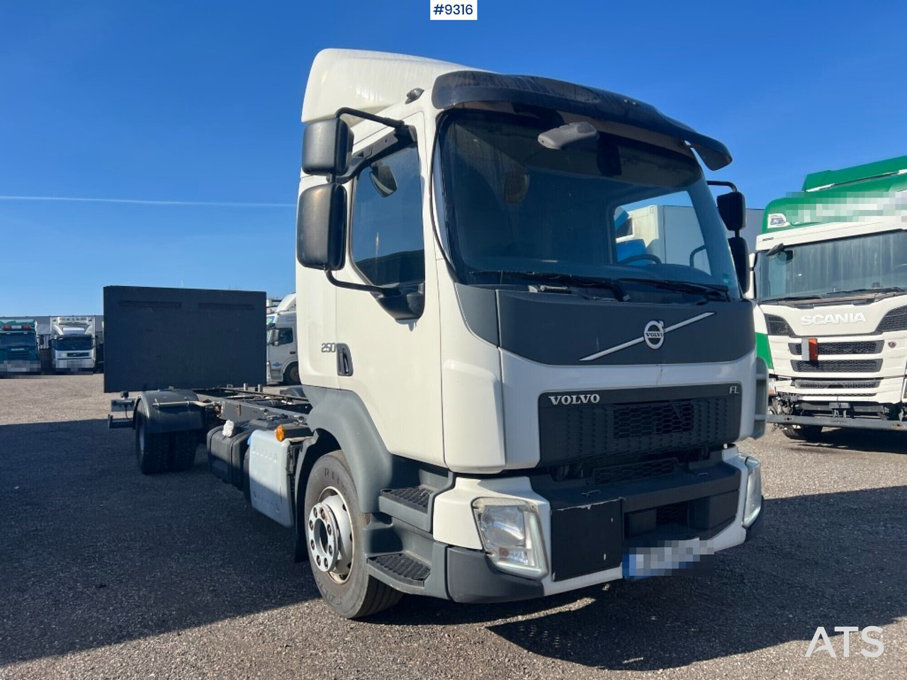 Chassis Volvo FL 250 - Châssis cabine: photos 1 Chassis Volvo FL 250 - Châssis cabine: photos 1