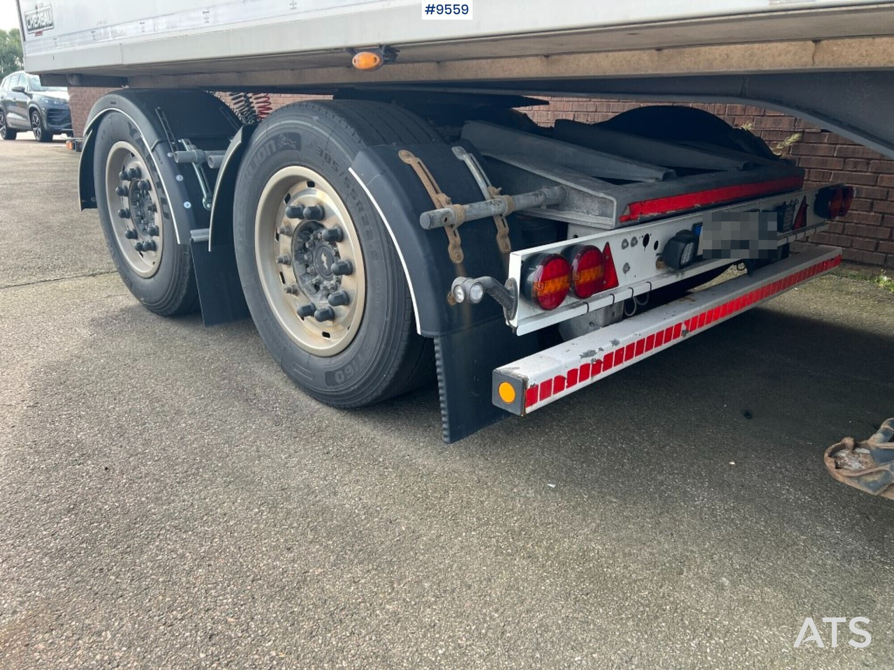 Remorque fourgon Container trailer Chereau CSD2 with Dolly: photos 6 Remorque fourgon Container trailer Chereau CSD2 with Dolly: photos 6