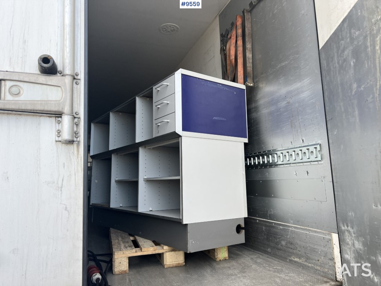 Remorque fourgon Container trailer Chereau CSD2 with Dolly: photos 23 Remorque fourgon Container trailer Chereau CSD2 with Dolly: photos 23