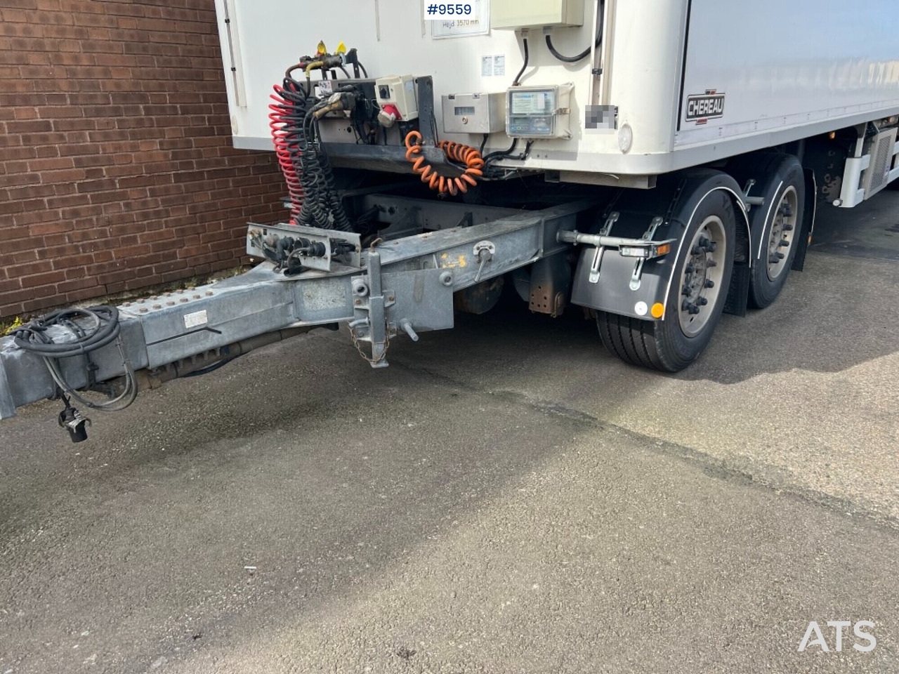 Remorque fourgon Container trailer Chereau CSD2 with Dolly: photos 30 Remorque fourgon Container trailer Chereau CSD2 with Dolly: photos 30