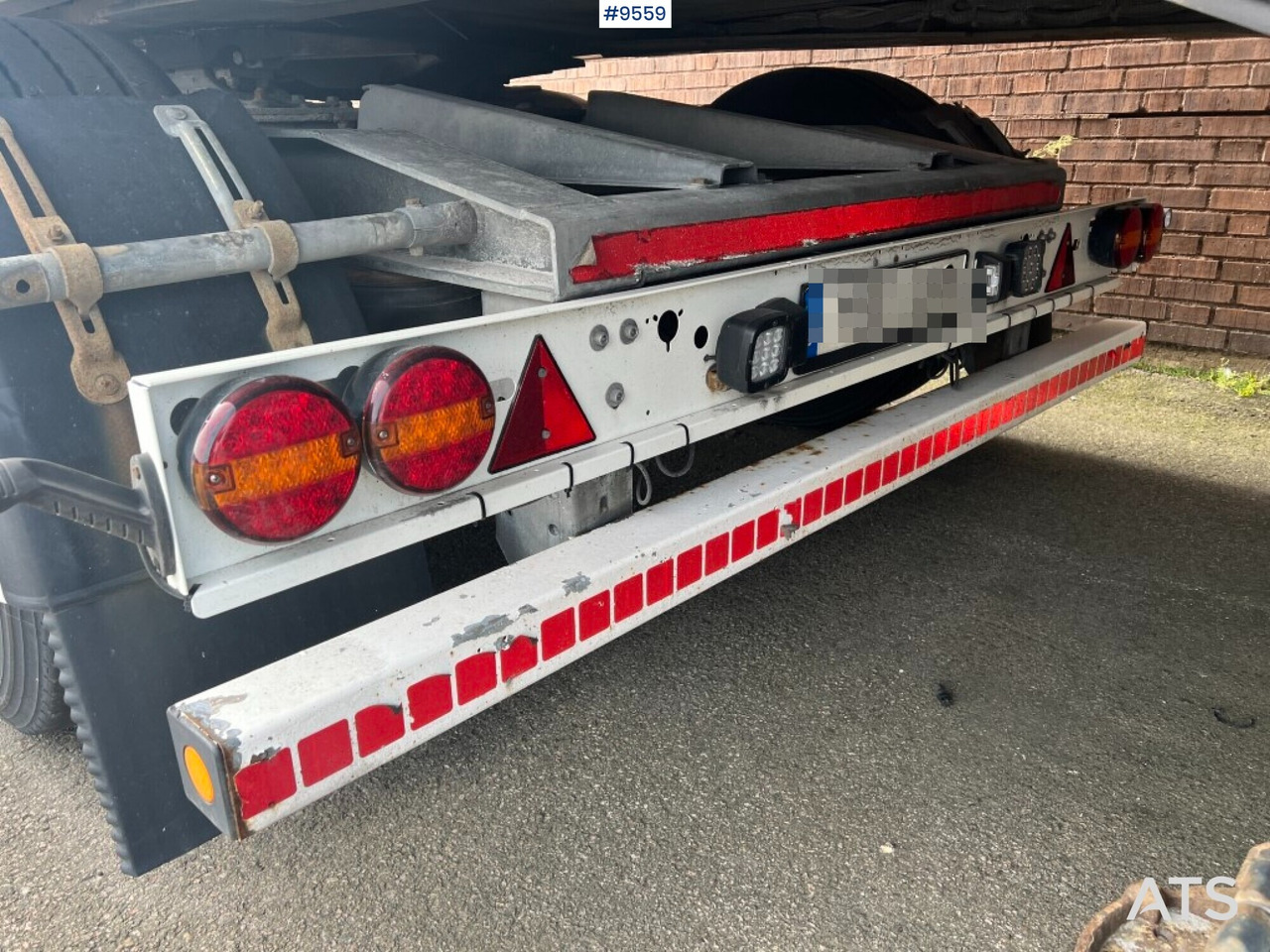 Remorque fourgon Container trailer Chereau CSD2 with Dolly: photos 28 Remorque fourgon Container trailer Chereau CSD2 with Dolly: photos 28