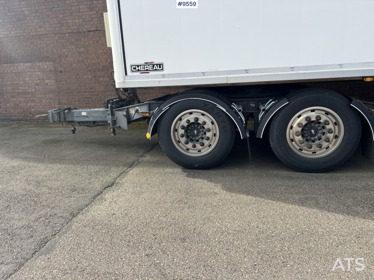 Remorque fourgon Container trailer Chereau CSD2 with Dolly: photos 29 Remorque fourgon Container trailer Chereau CSD2 with Dolly: photos 29