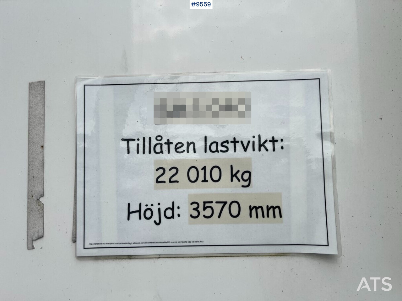 Remorque fourgon Container trailer Chereau CSD2 with Dolly: photos 16 Remorque fourgon Container trailer Chereau CSD2 with Dolly: photos 16