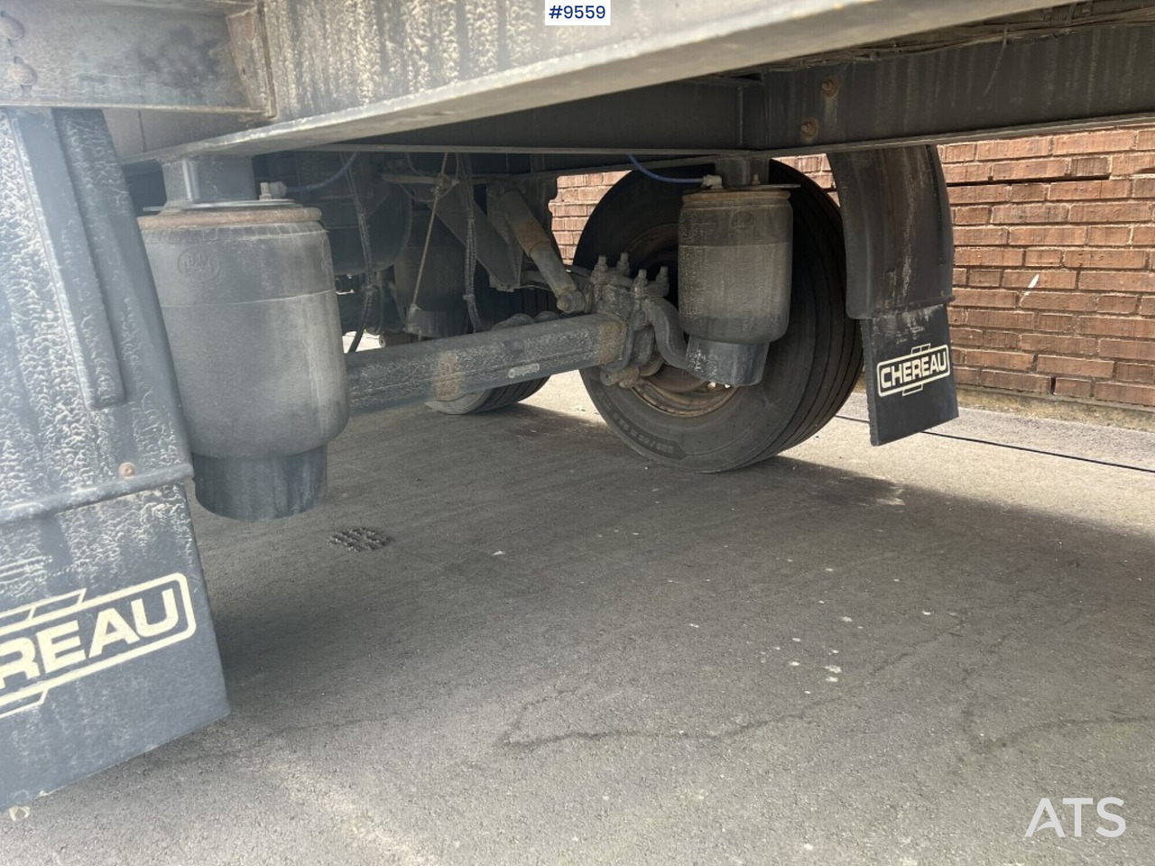 Remorque fourgon Container trailer Chereau CSD2 with Dolly: photos 25 Remorque fourgon Container trailer Chereau CSD2 with Dolly: photos 25