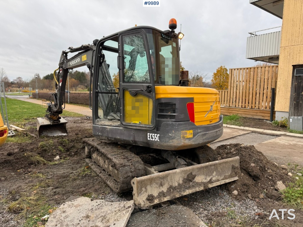 Crawler excavator Volvo EC55C with tiltrotator and buckets - Pelle sur chenille: photos 4 Crawler excavator Volvo EC55C with tiltrotator and buckets - Pelle sur chenille: photos 4