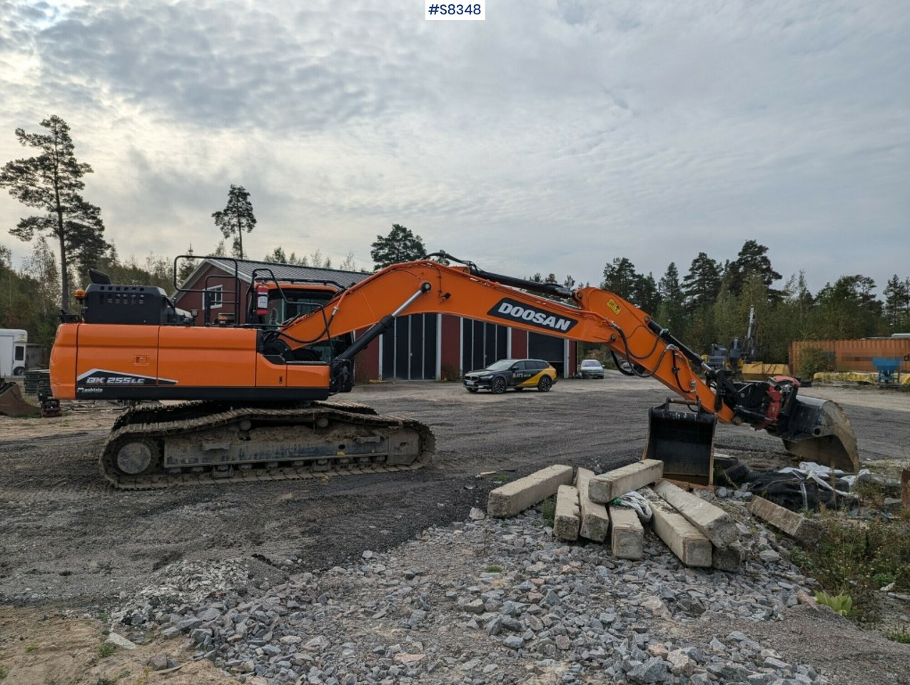 Doosan DX255LC Tiltrotator and buckets (SEE VIDEO) - Pelle sur chenille: photos 4 Doosan DX255LC Tiltrotator and buckets (SEE VIDEO) - Pelle sur chenille: photos 4