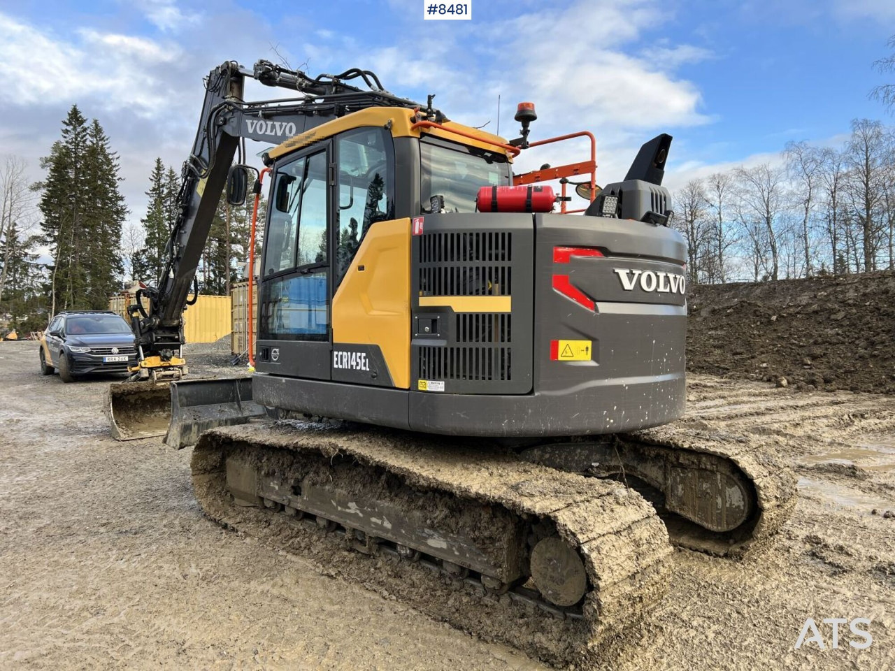 Excavator Volvo ECR145 EL with 1365 h - Pelle sur chenille: photos 4 Excavator Volvo ECR145 EL with 1365 h - Pelle sur chenille: photos 4