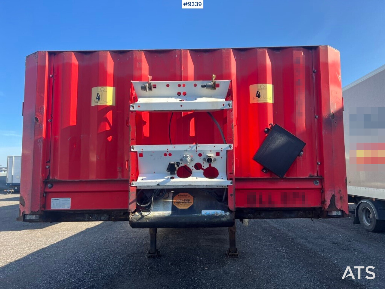 Flatbed - KRONE PROFI-LINER SD - Semi-remorque plateau: photos 2 Flatbed - KRONE PROFI-LINER SD - Semi-remorque plateau: photos 2