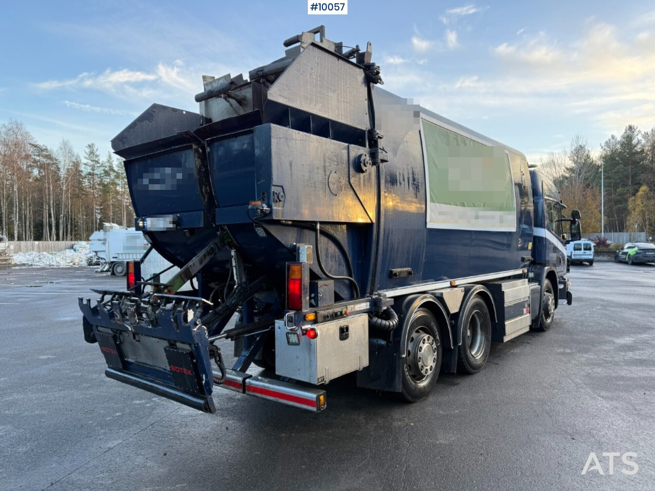 Garbage truck Scania P340 6X2 CNG - Benne à ordures ménagères: photos 5 Garbage truck Scania P340 6X2 CNG - Benne à ordures ménagères: photos 5