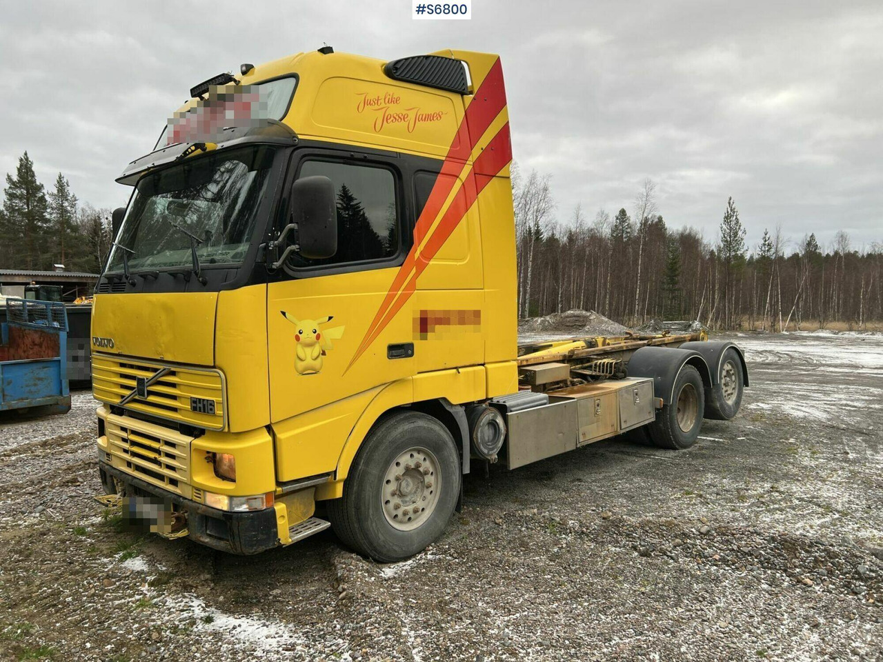 Hook Truck Volvo FH 16 6X2 - Camion ampliroll: photos 1 Hook Truck Volvo FH 16 6X2 - Camion ampliroll: photos 1